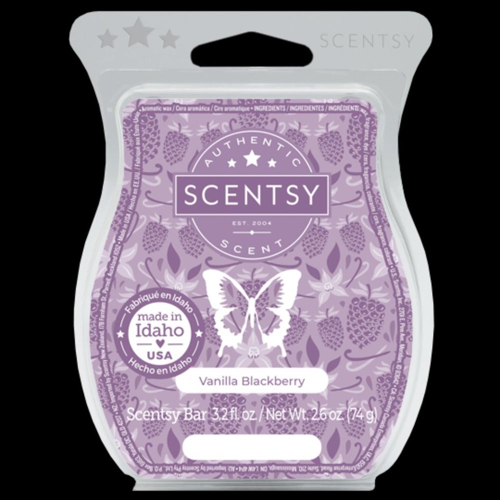 Vanilla Blackberry Scentsy Bar